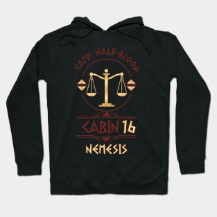 Cabin #16 in Camp Half Blood, Child of Nemesis – Percy Jackson inspired design Hoodie